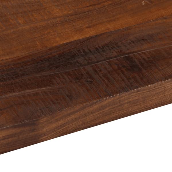 vidaXL Bordplate 80x70x2,5 cm rektangulær gjenvunnet heltre