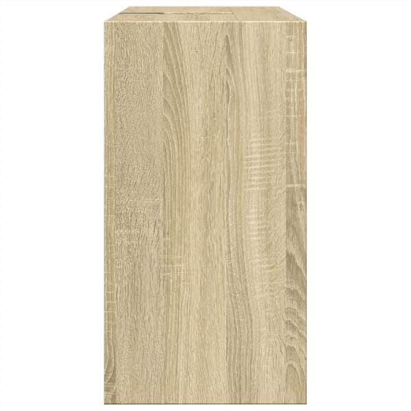 vidaXL Servantskap sonoma eik 63x29x55 cm konstruert tre