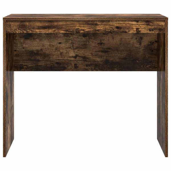 vidaXL Skrivebord Røkt eik 90 x 40 x 76 cm