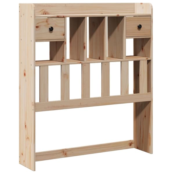 vidaXL Hodegavl med oppbevaring 75 cm heltre furu