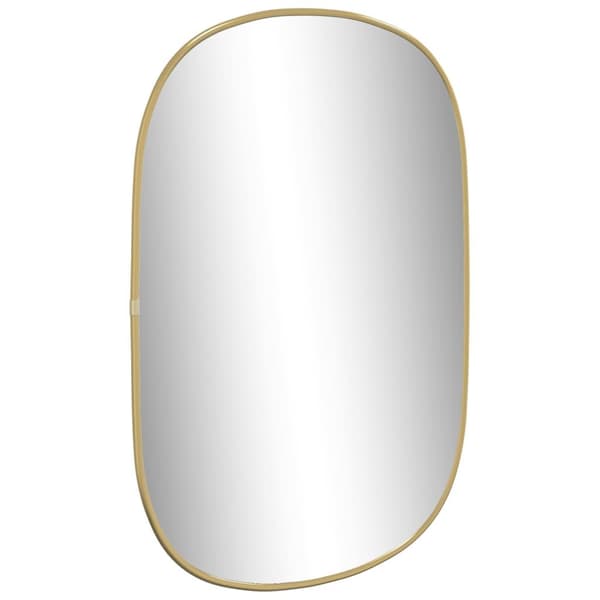 vidaXL Väggspegel guld 60x40 cm