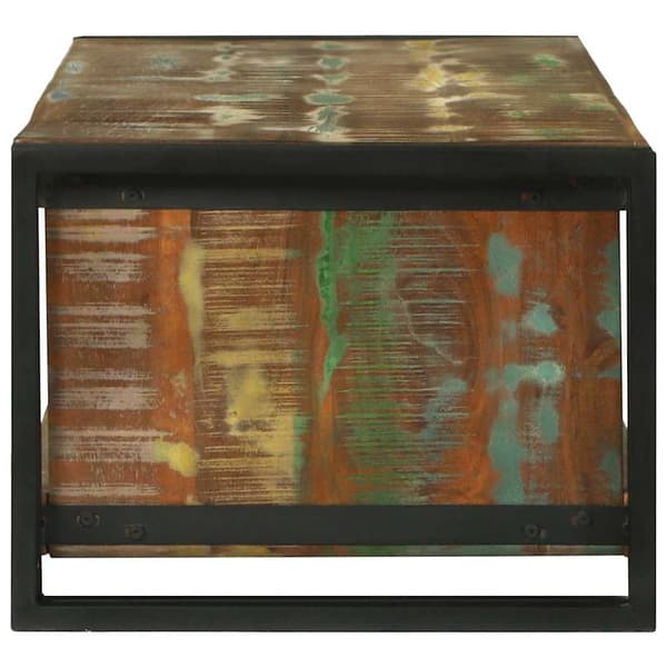 vidaXL Kaffeebord 120 x 50 x 38 cm Solid återvunnen trä