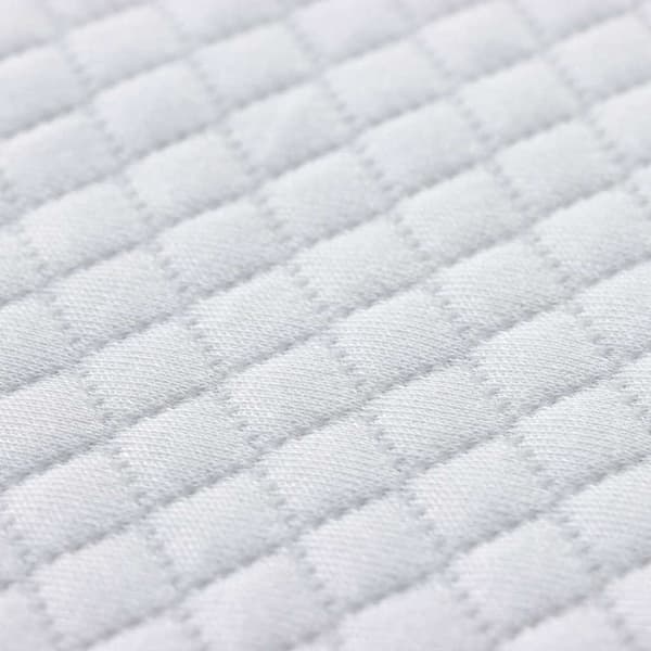 vidaXL Madrasskydd Vit 70 x 200 cm Jacquard tyg