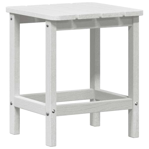 vidaXL Sidobord Vit 38 x 38 x 46 cm polyeten