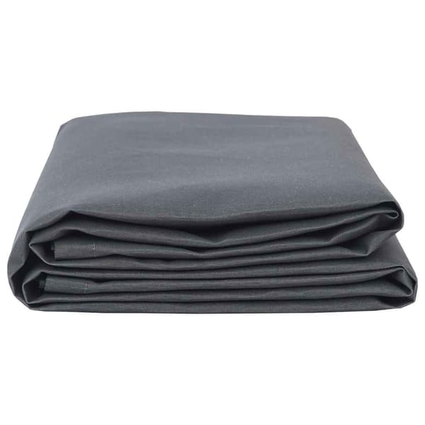 vidaXL Markiseerstatning Antrasitt 1000 x 160 cm Polyesterlerret