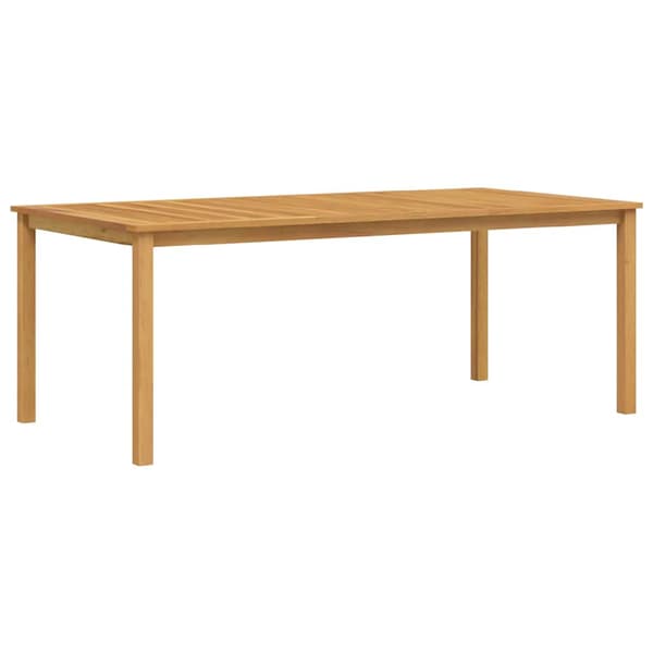 vidaXL Hage Spisegruppe 5 pcs Brun Solid akasietre