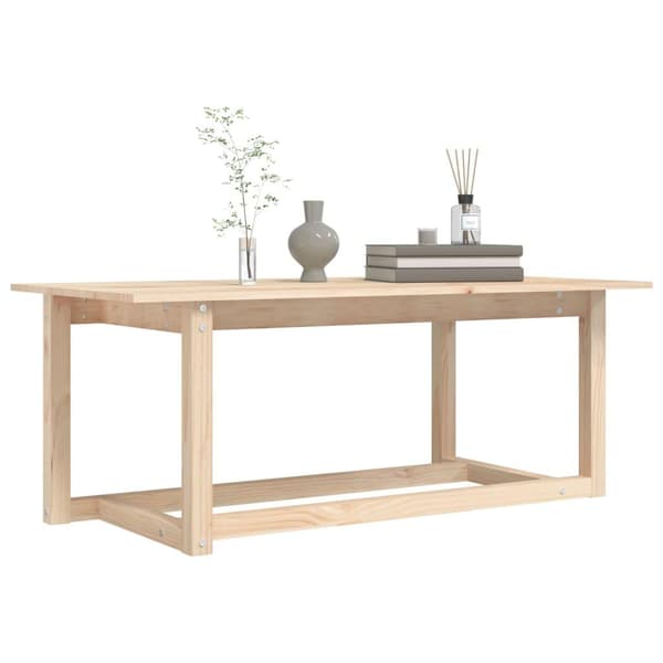 vidaXL Soffbord 110x55x45 cm massiv furu