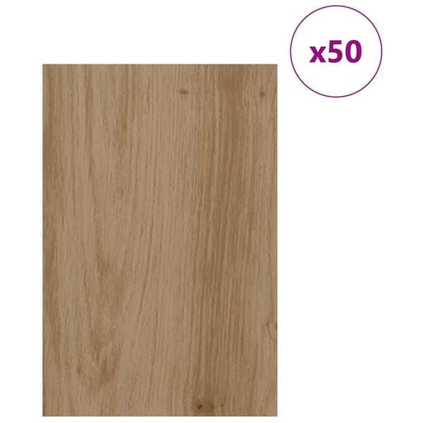 vidaXL Dekorpaneler 50 pcs Artisan Eik 40 x 60 x 0.27 cm