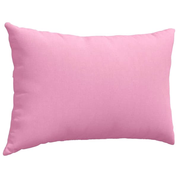 vidaXL Soffkuddar 2 st Rosa 60 x 40 cm tyg