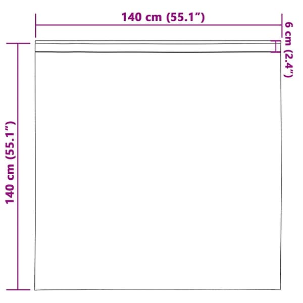 vidaXL Sammetsgardiner 2 pcs Silvergrå 140 x 140 cm Sammet