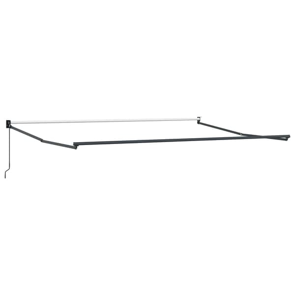 vidaXL Utfällbar markis Flerfärgsdesign 450 × 300 cm