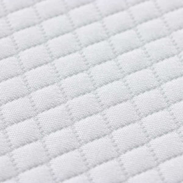 vidaXL Madrasskydd Vit 80 x 200 cm Jacquard tyg