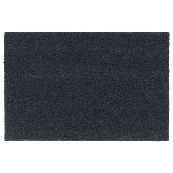 vidaXL Dørmatter 2 stk mørkegrå 40x60 cm tuftet kokosfiber