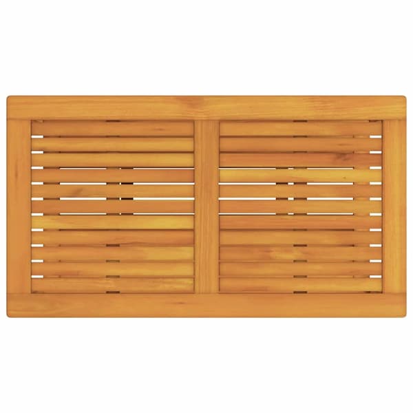 vidaXL Sidetabell Brun 90 x 50 x 45 cm Solid akasietre