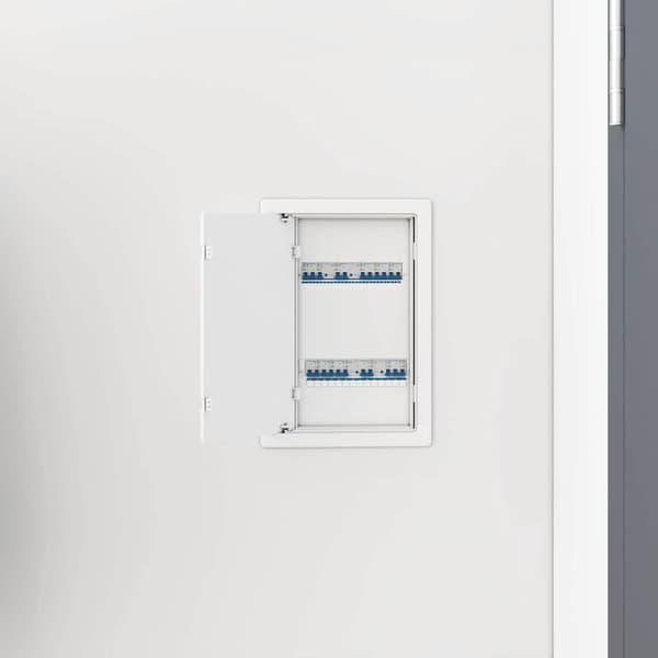 vidaXL Åtkomstpaneler 2 pcs Vit 15 x 23 cm ABS Plast