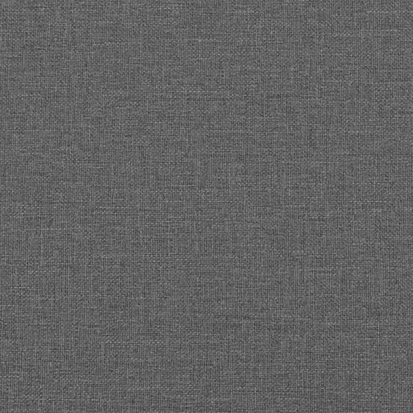 vidaXL Skrivstol Mörkgrå 63 x 75 x 76 cm tyg