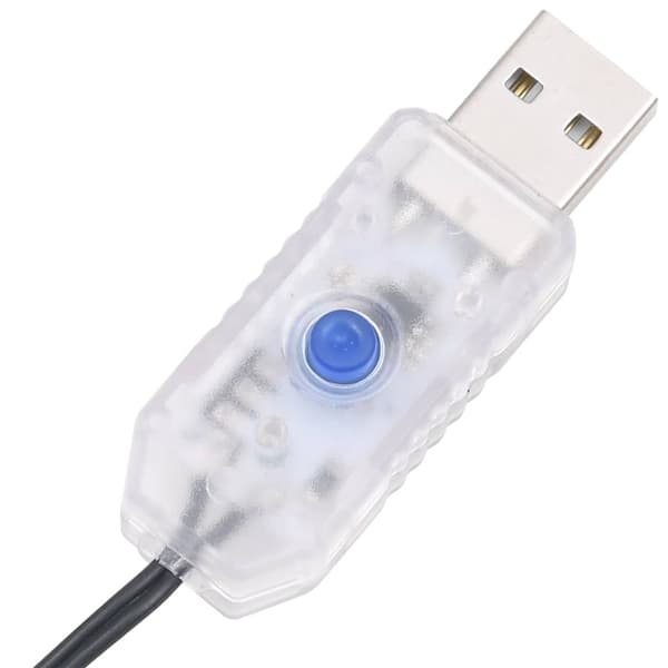 vidaXL Plastgran 300 LEDs 180 cm