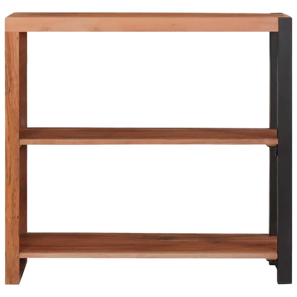 vidaXL Bokhylle Brun 80 x 30 x 75 cm Solid akasietre