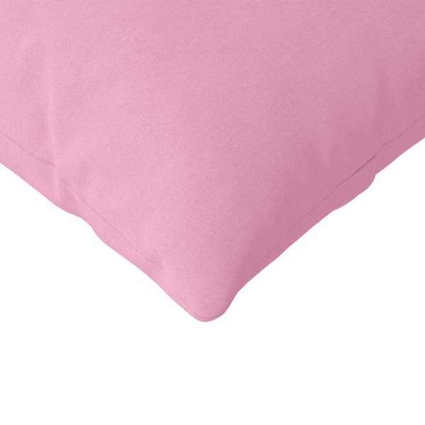vidaXL Soffkuddar 2 st Rosa 120 x 40 cm tyg