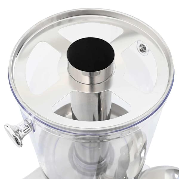 vidaXL Trippel juicedispenser rustfritt stål 3 x 8 L