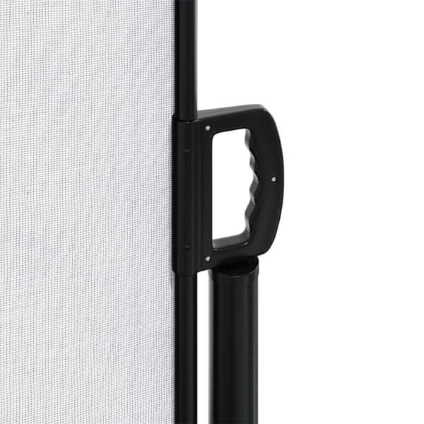 vidaXL Uttrekkbar sidemarkise 180x1200 cm hvit