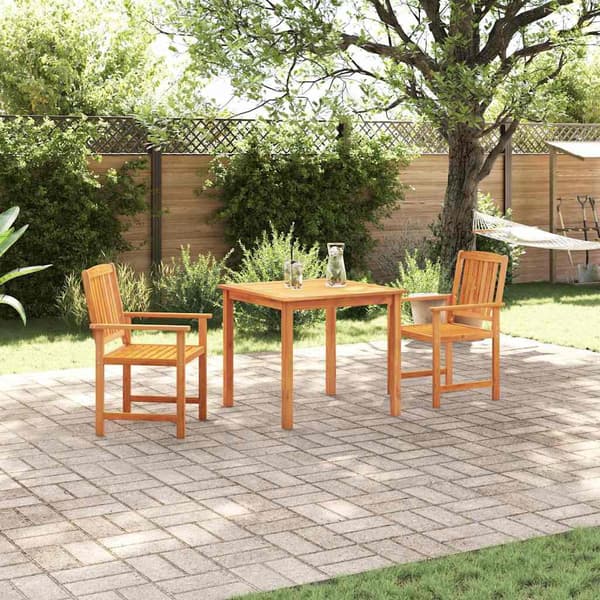 vidaXL Duntäcke med kudde 3 pcs Vit 200 x 200 cm Dun