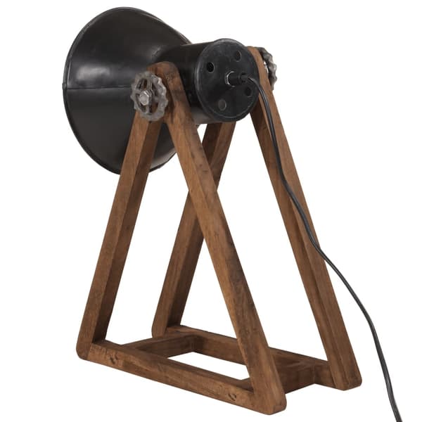 vidaXL Skrivebordslampe 25 W svart 30x17x40 cm E27