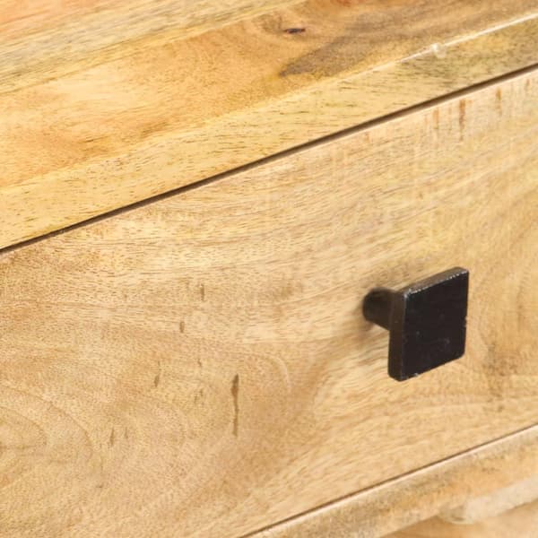 vidaXL Konsollbord 115x35x76 cm heltre mango