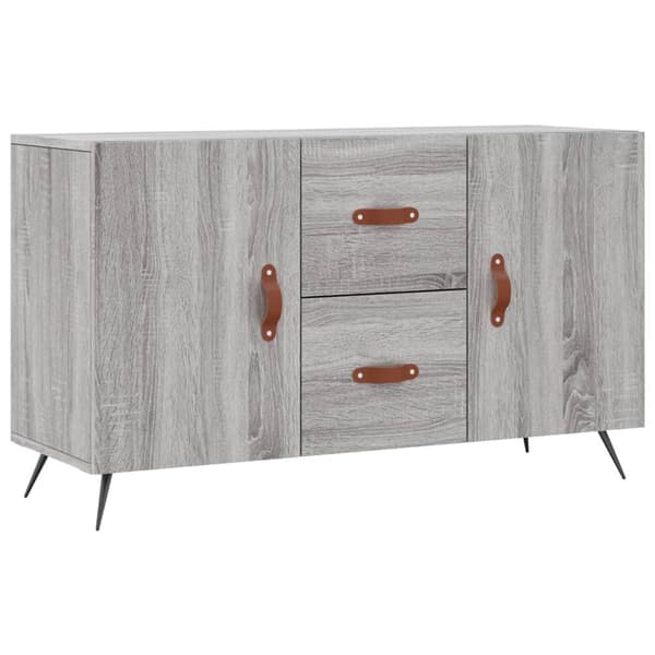 vidaXL Skänk grå sonoma 100x36x60 cm konstruerat trä