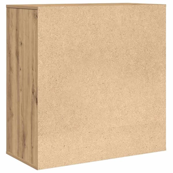 vidaXL Serviesskap Artisan Eik 78 x 38 x 80 cm Konstruert tre