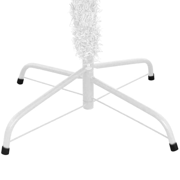 vidaXL Plastgran L 240 cm vit