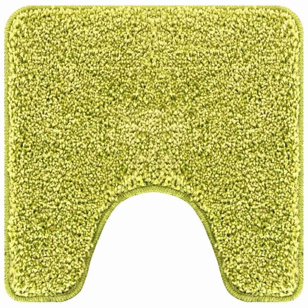 vidaXL Badmatta 3 pcs Grön 50 x 50 cm Polypropylen