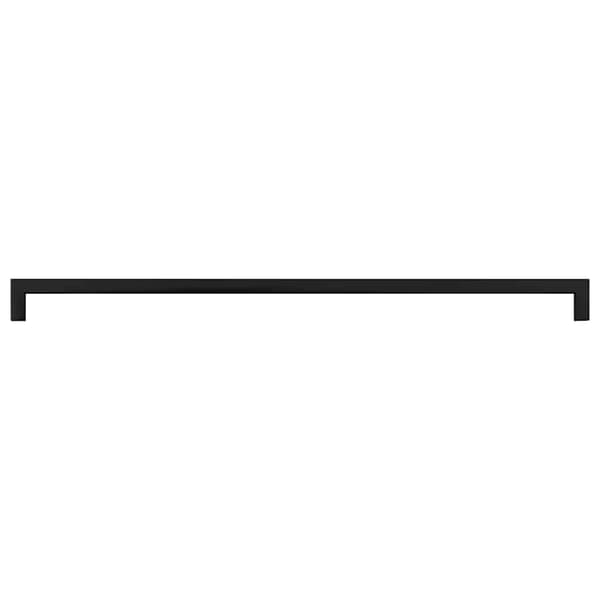 vidaXL Skaphåndtak 5 stk svart 480 mm rustfritt stål