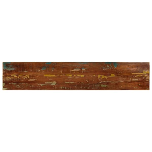 vidaXL Bordplate 180x30x3,8 cm rektangulær gjenvunnet heltre