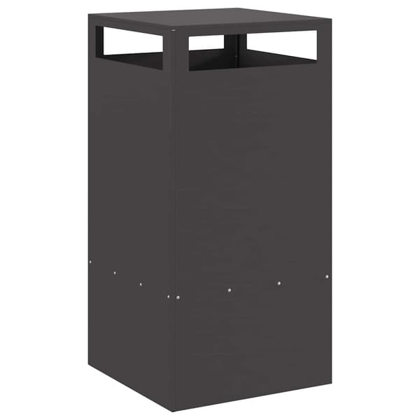 vidaXL Eldstad Svart 50 x 50 x 100 cm Stål