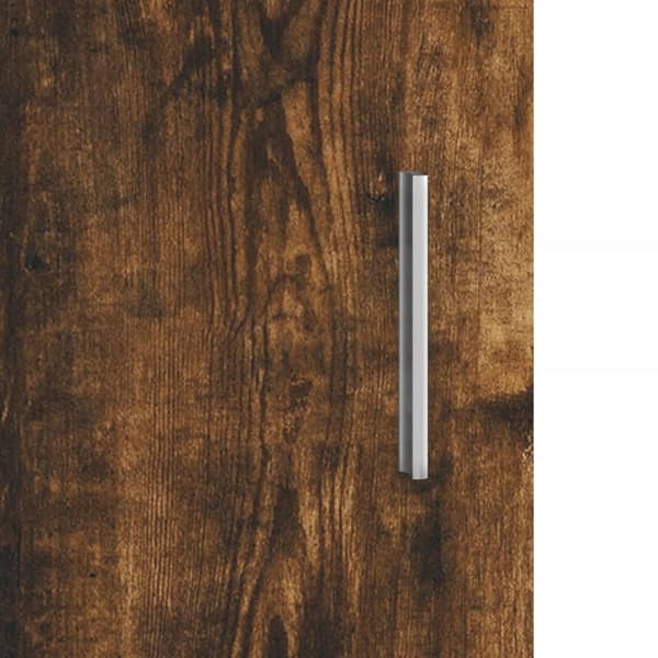 vidaXL Akvariumstativ røkt eik 101x41x58 cm konstruert tre