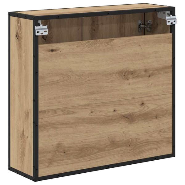 vidaXL Baderomsspeilskap artisan eik 65 x 20 x 60 cm Konstruert tre