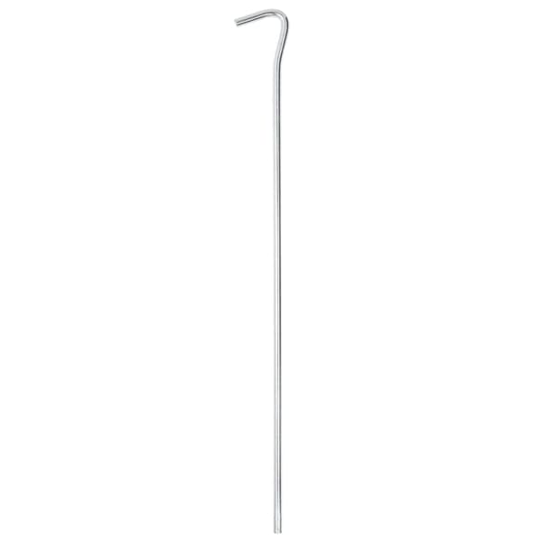 vidaXL Tältpinnar 25 st 30 cm Ø7 mm galvaniserat stål