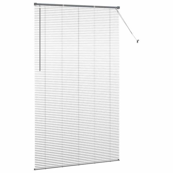 vidaXL Persienner Mörkgrå 220 x 135 cm Aluminium