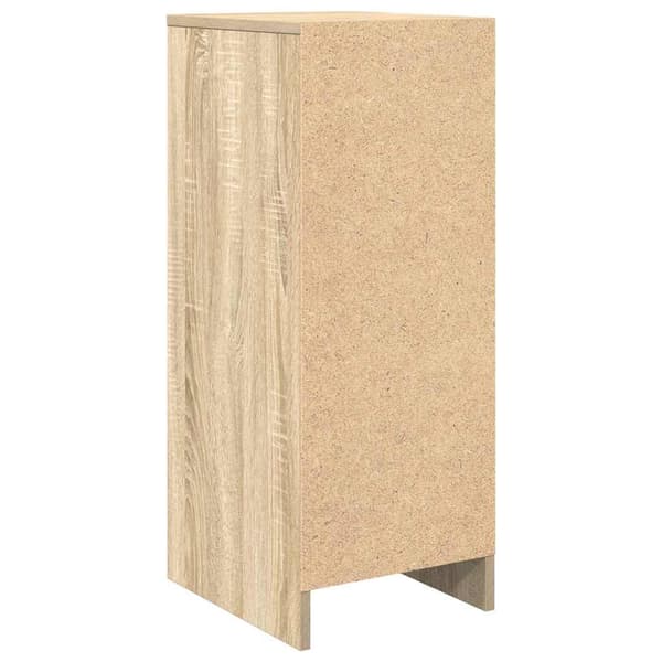vidaXL Skoskap sonoma eik 29,5x34x76 cm konstruert tre