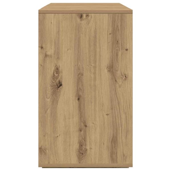 vidaXL Serviesskap artisan eik 120 x 41 x 75 cm Konstruert tre