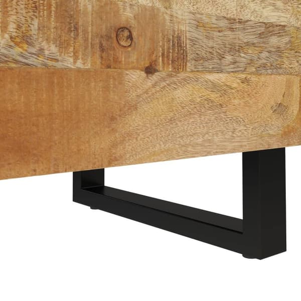 vidaXL Nattbord 40x33x46 cm heltre mango