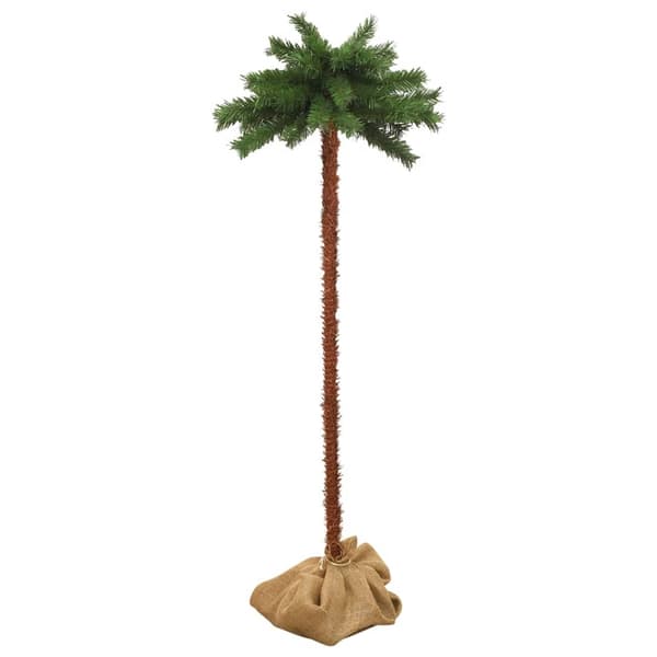 vidaXL Konstpalm med LEDs 150 cm