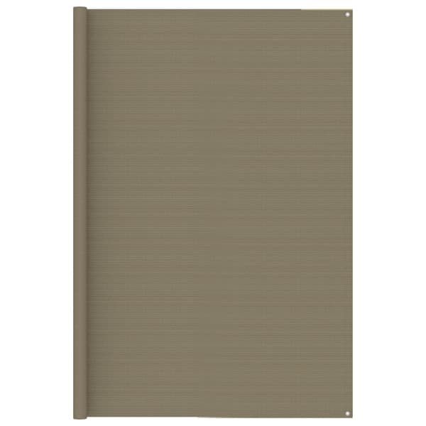 vidaXL Teltteppe 250x550 cm gråbrun