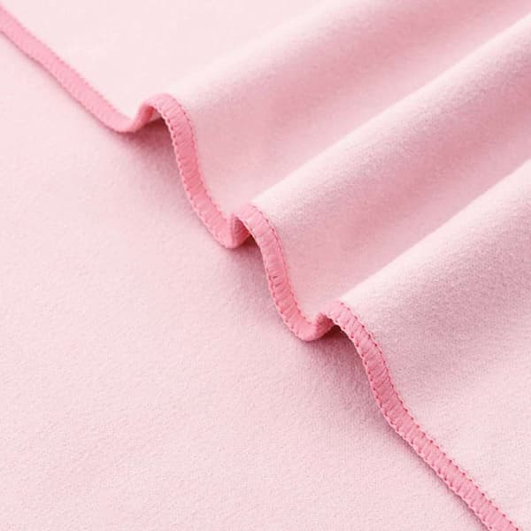 vidaXL Solstolshanddukar 2 st Rosa 210 x 75 cm Polyester och polyamid