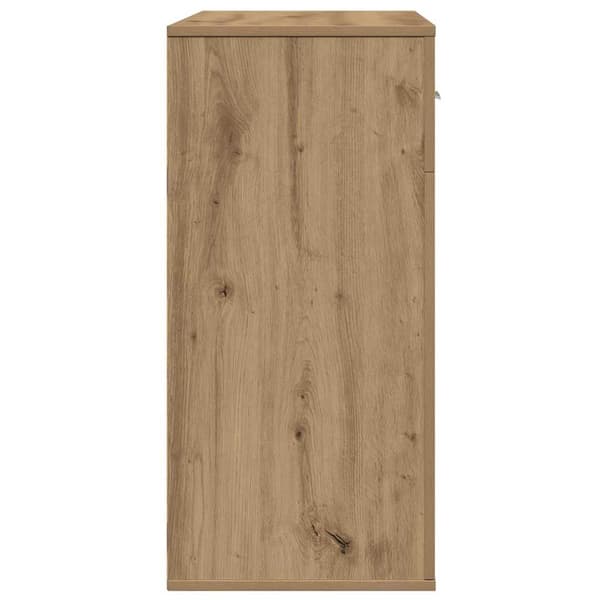 vidaXL Serviesskap Artisan Eik 78 x 38 x 80 cm Konstruert tre