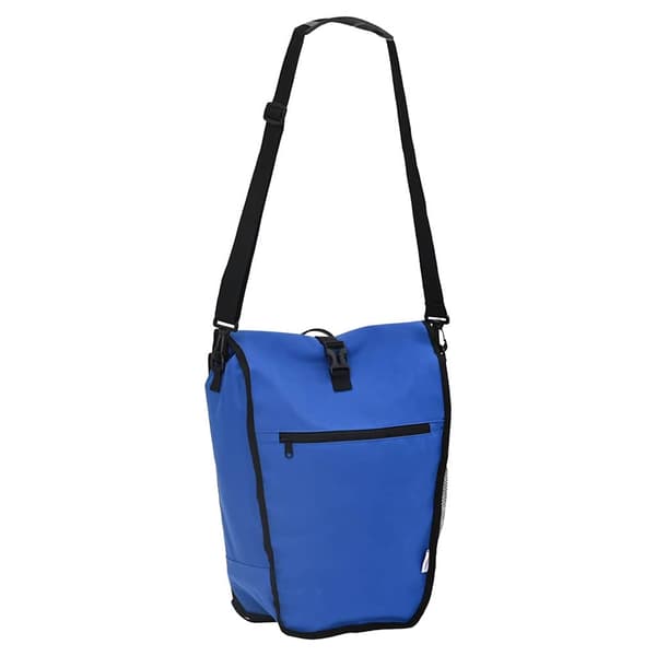 vidaXL Cykelväska Blå 34 x 16 x 59 cm Polyester