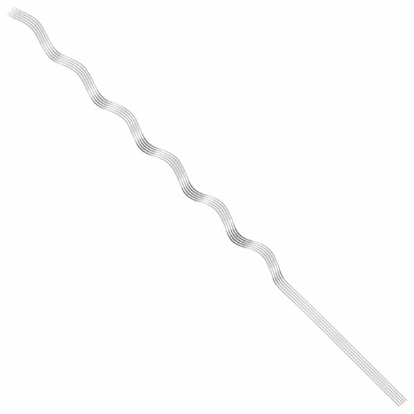 vidaXL Spiralväxtstöd Silver Galvaniserat stål 150 cm Hållbar