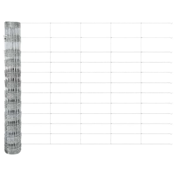 vidaXL Stängselstolpe Galvaniserad 50 x 1,2 m Stål