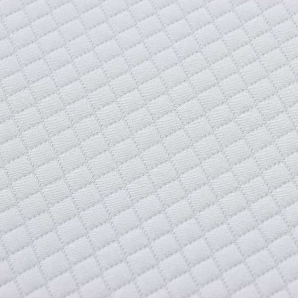 vidaXL Madrass Vitt och Grått 90 x 190 cm Jacquardtyg